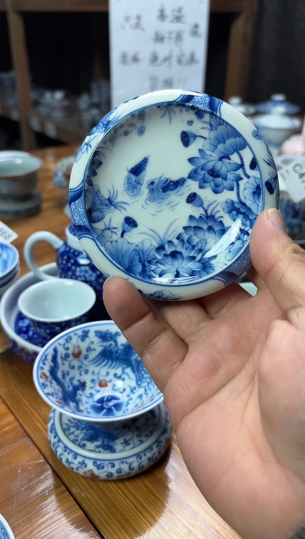 摆件陶瓷茶杯茶具C