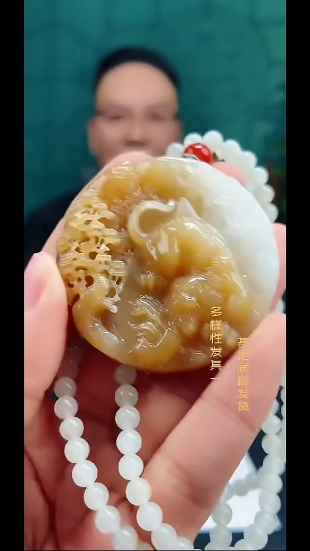 颈饰未镶嵌和田玉纯天然和田玉多样性发一