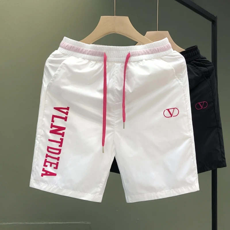 高品质薄款休闲短裤男士潮流帅气五分裤2025年夏季新款百搭大裤衩