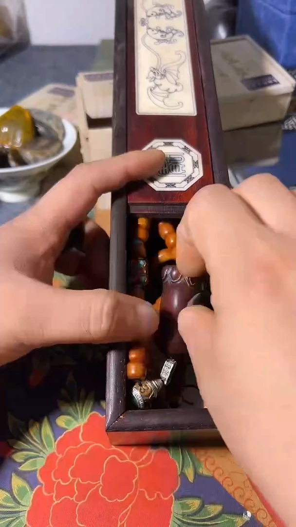 花梨木类手串手串A31带盒
