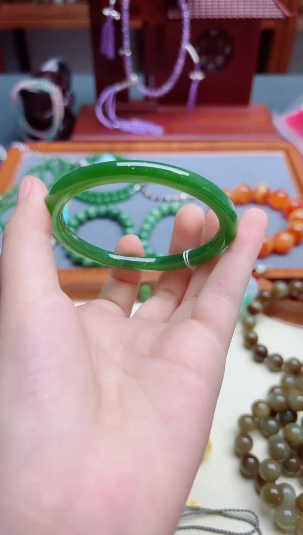 和田玉未镶嵌颈饰和田玉57+#手镯XE00879