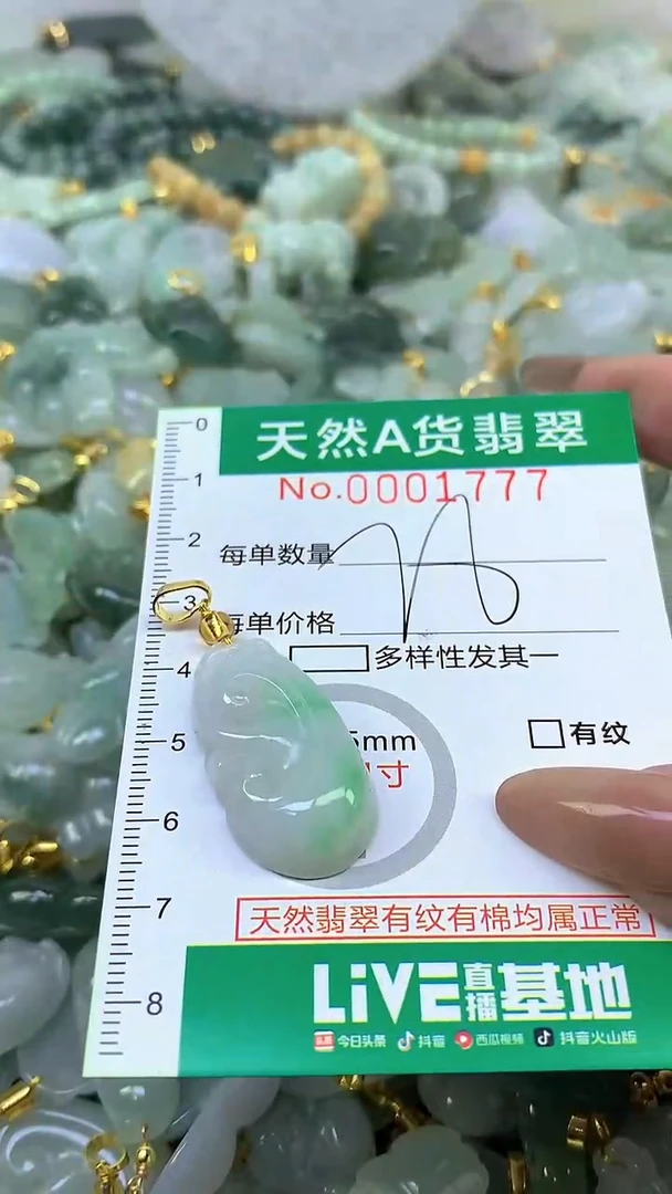 颈饰未镶嵌翡翠未镶嵌纯天然A货翡翠