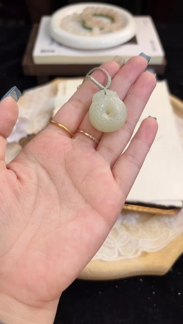 套链未镶嵌和田玉39孤品（no退no换）发货一个