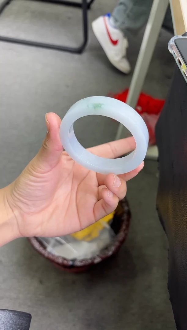 未镶嵌手镯定制翡翠锦**华手镯