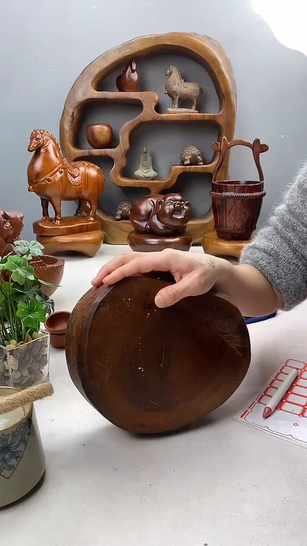 香樟木A4微瑕原木墩墩