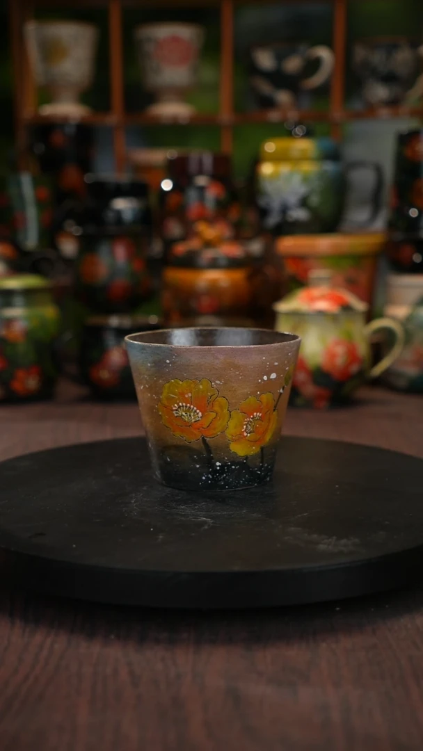 油画釉下 彩手绘