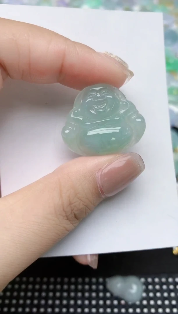 翡翠未镶嵌颈饰天然缅甸A货翡翠