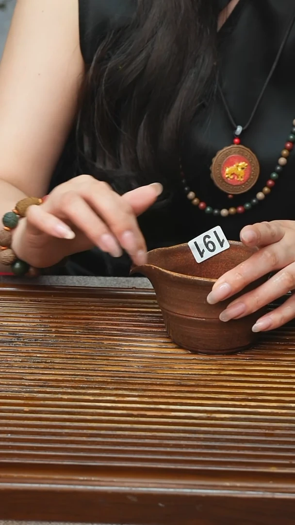 万古烧粗陶手工茶具