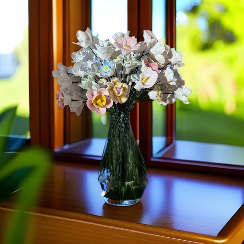 ZY-DP-A391陶瓷花单个随机发 拍五发六排八发十