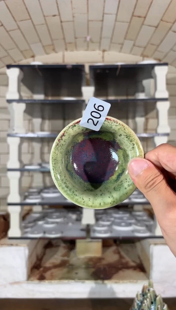 摆件精品窑变钧瓷茶器