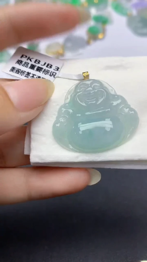 颈饰未镶嵌翡翠天然缅甸a货翡翠百元以上9元证书费自理