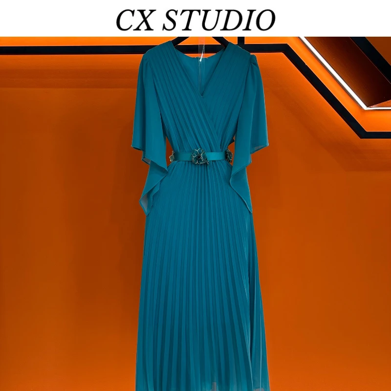 XH编码84 经典收腰轻奢时尚春夏季连衣裙（定制女装）TG103