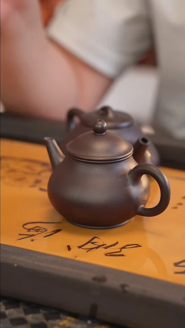 茶壶紫砂原矿手工制作200cc
