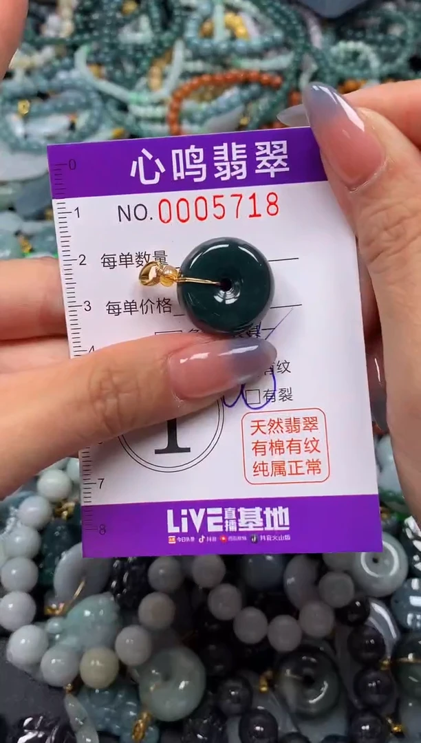 颈饰未镶嵌翡翠闪购005718
