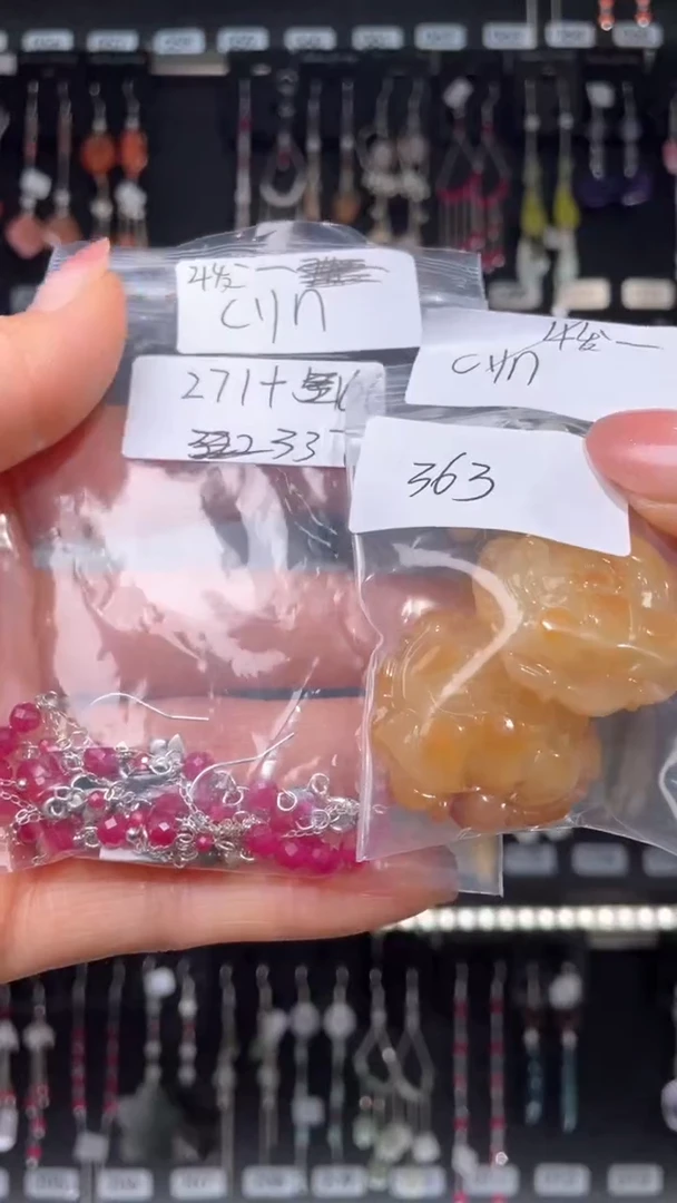 紫晶耳饰银S925镶嵌Cyn3发一