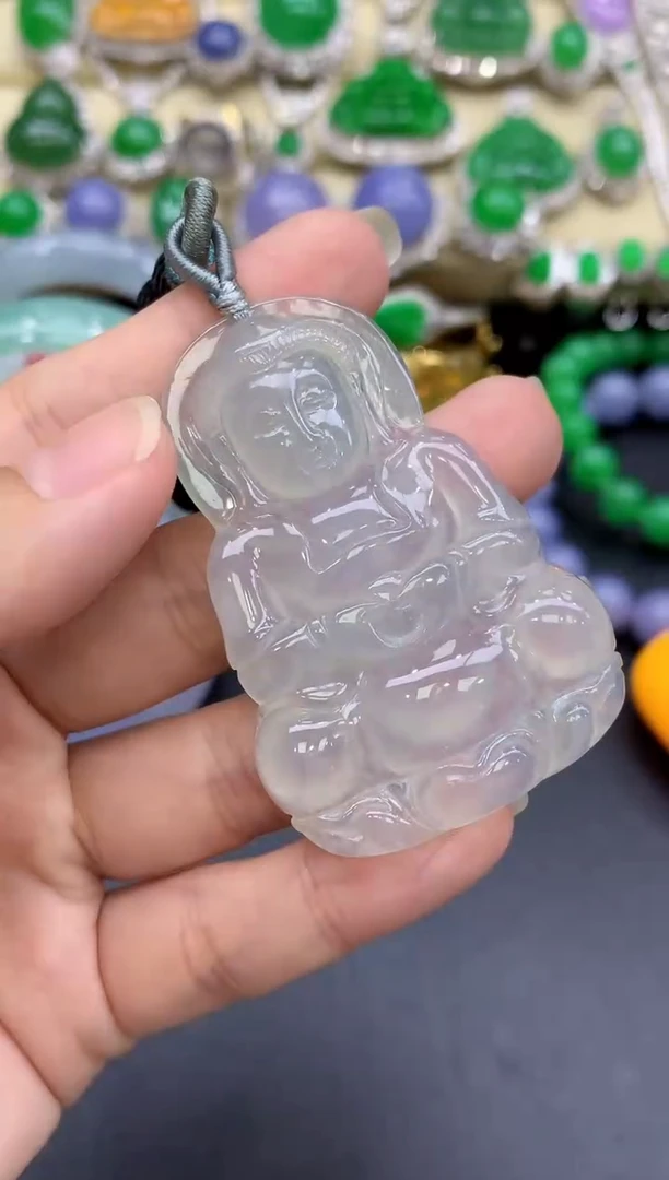 颈饰未镶嵌翡翠455-中国好珍宝