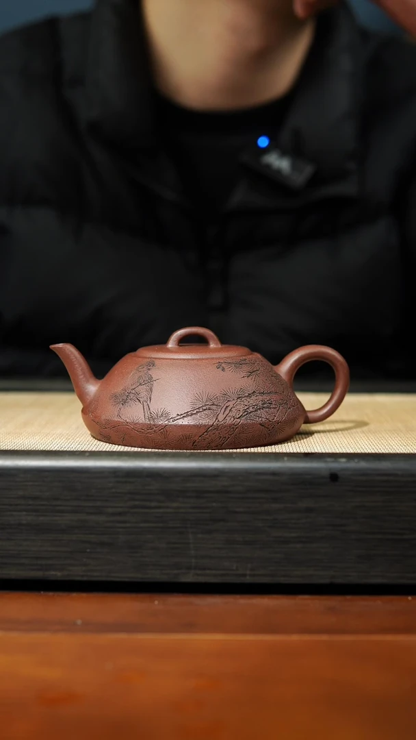 【闪购商品】紫砂茶壶底槽清逸瓢，150cc