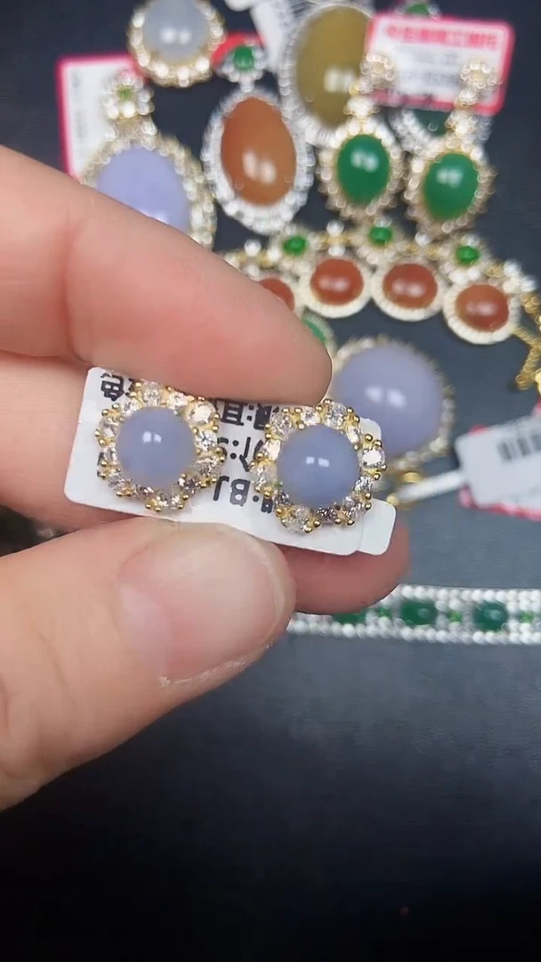 银S925镶嵌戒指翡翠1860