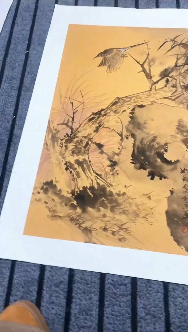 精品国画花鸟作品