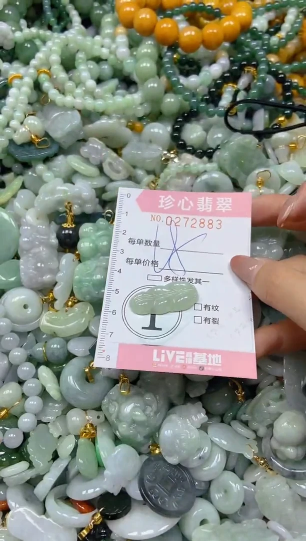 翡翠未镶嵌颈饰闪购0272883