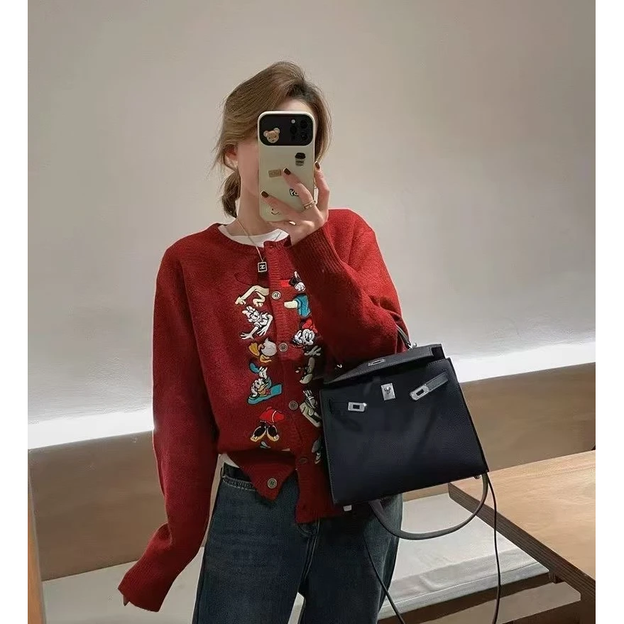 DUOFEI 可爱卡通针织毛衣1177