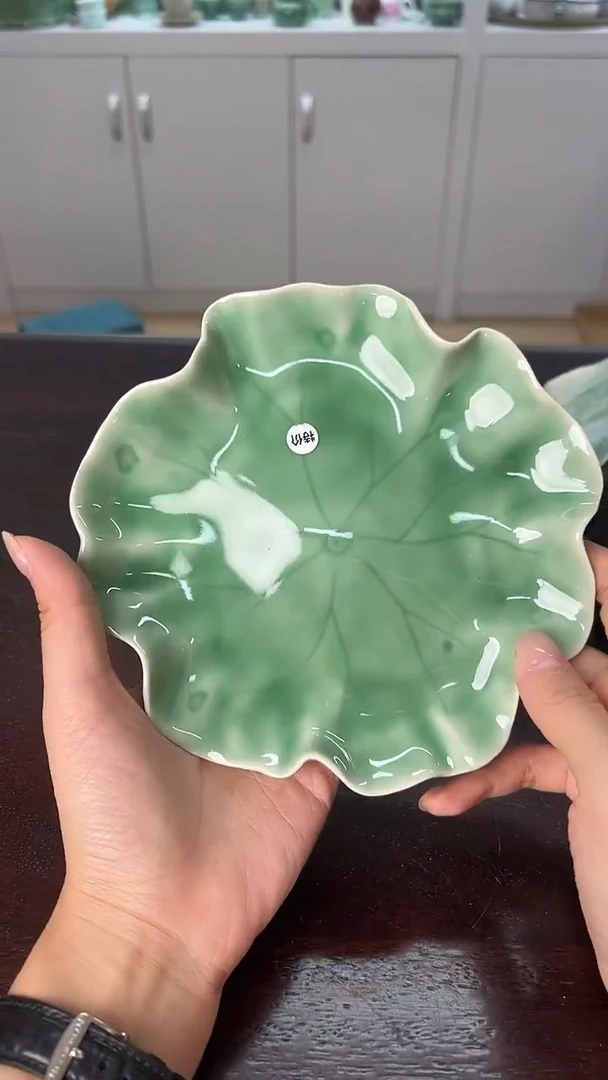 龙泉云间青瓷小米茶器