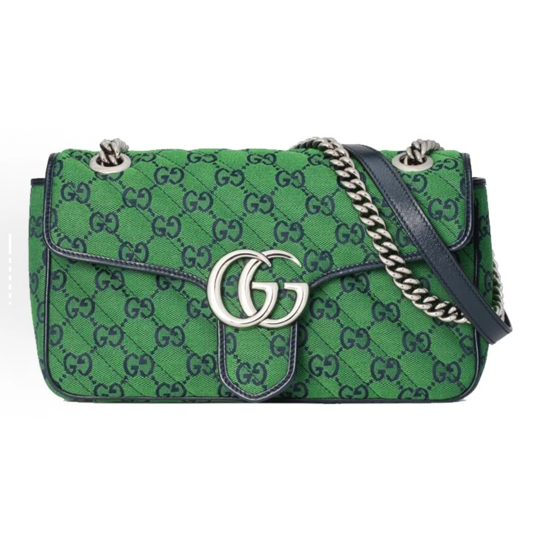 99新 GUCCI/古驰 思斯专属 古驰马蒙26单肩包 THQW289
