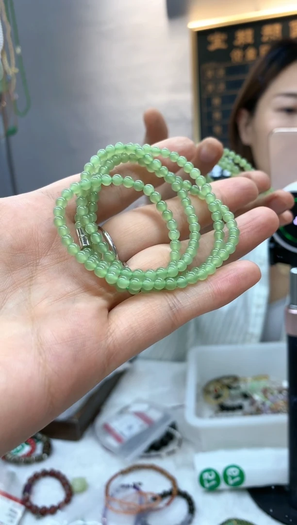 颈饰未镶嵌和田玉可**翅项链3