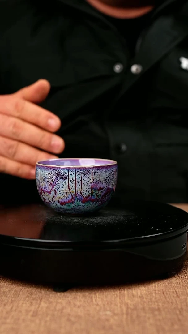 【闪购商品】330#白露伟一级品原矿钧瓷炉钧釉主人杯