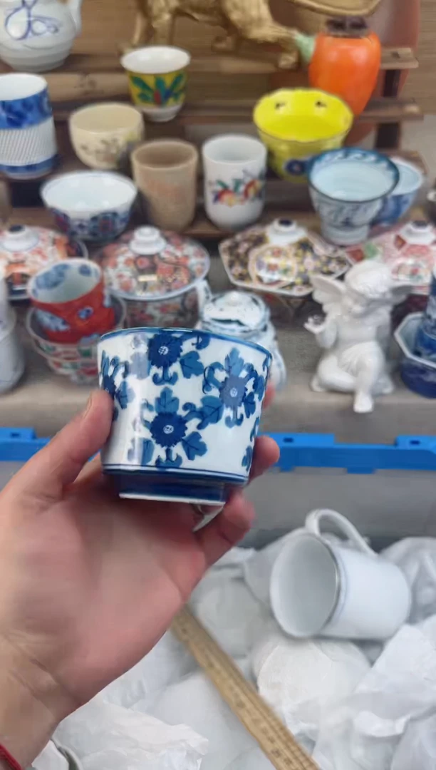 【闪购商品】瓷片茶盏陶瓷陶片6