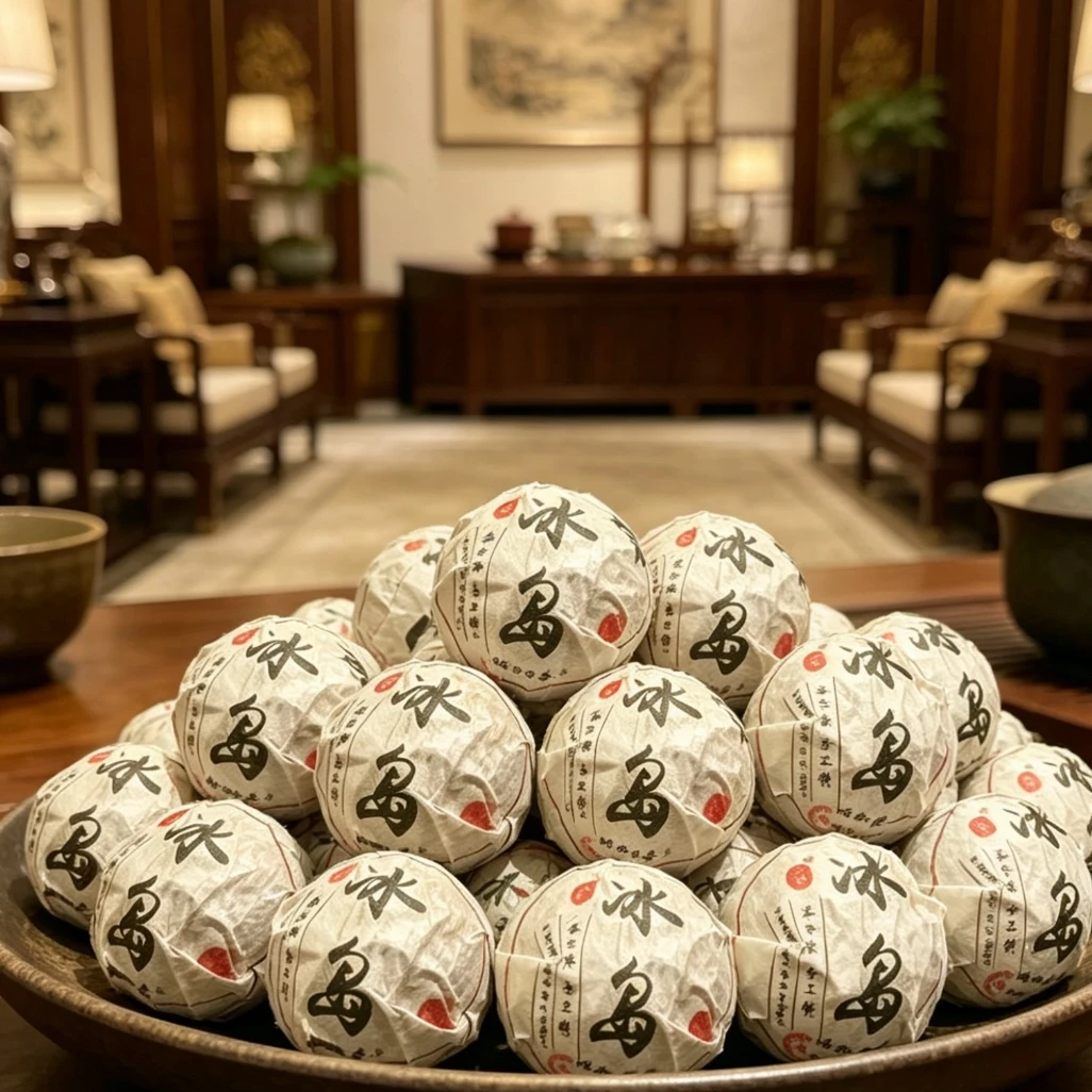 2025年冰岛大树龙珠(16颗)生茶