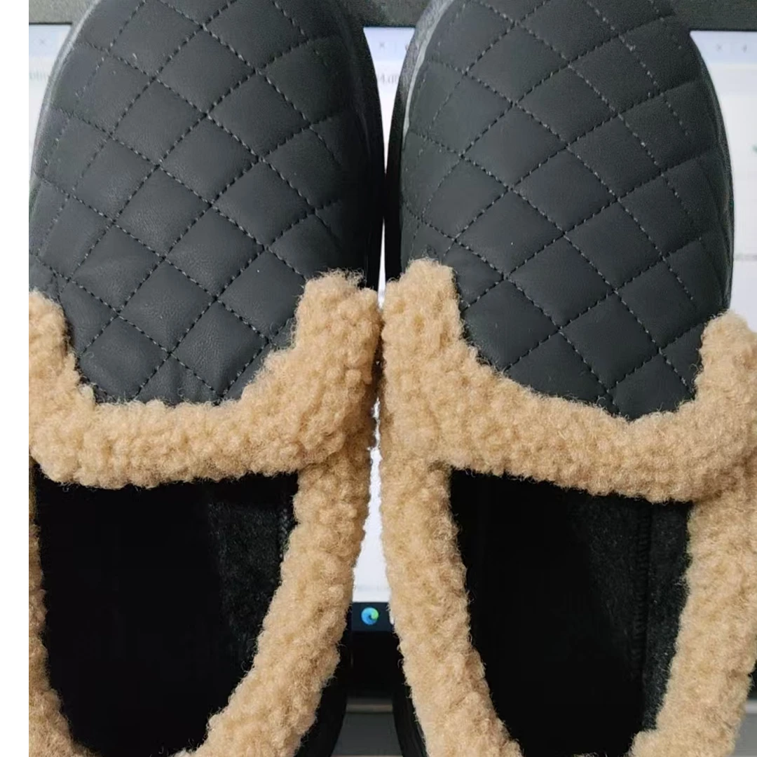 女士加绒豆豆鞋619