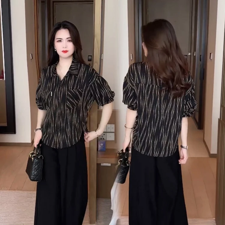 秋装长袖衬衫2025年新款女装时尚小衫减龄洋气质春秋显瘦时髦上衣