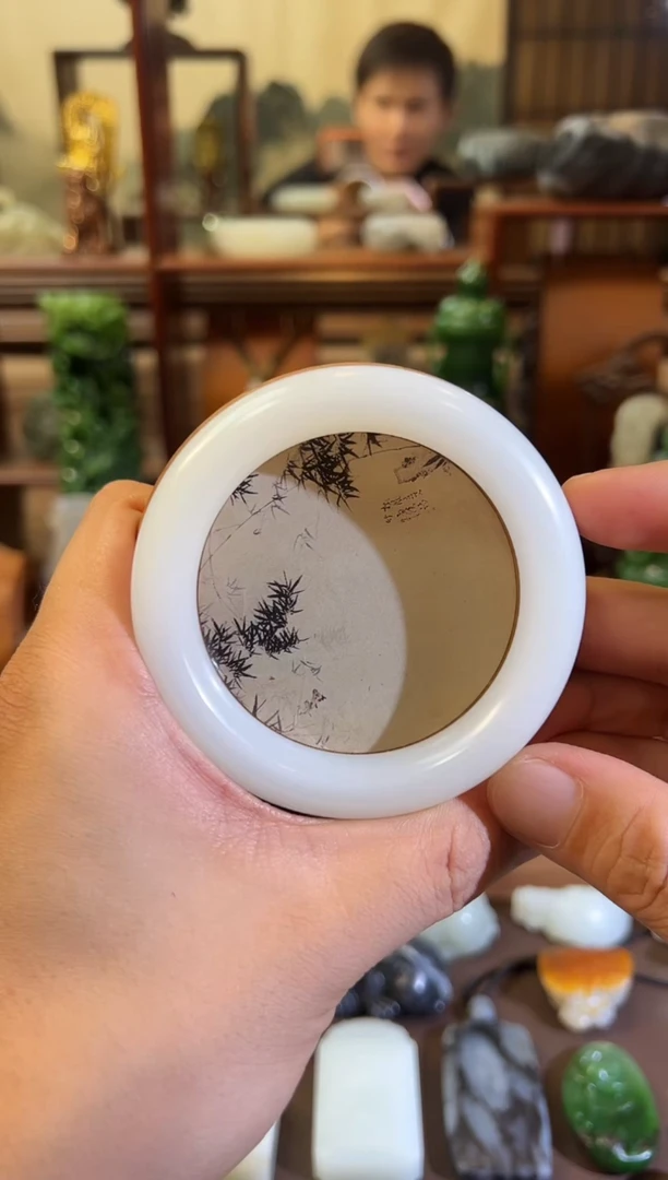 手串未镶嵌和田玉57.7圈口