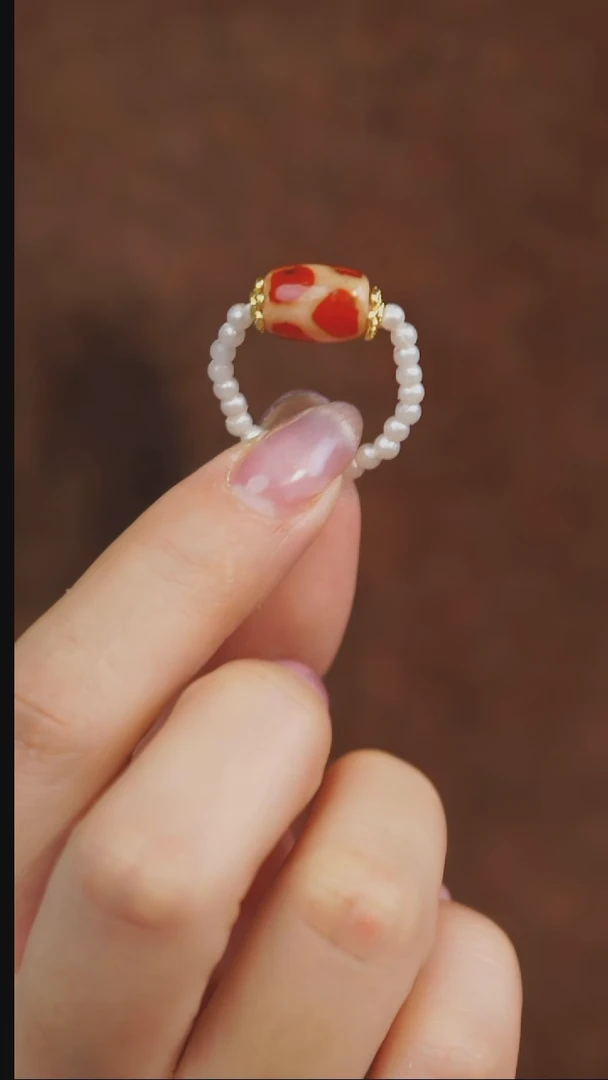 【闪购商品】玛瑙/玉髓戒指未镶嵌多样性发一