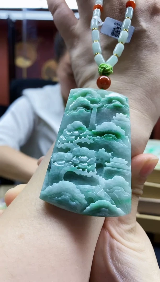 颈饰未镶嵌翡翠翡翠吊坠