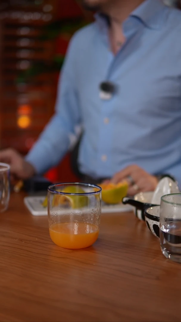 玻璃9.28（蓝）边手握玻璃杯 带礼盒