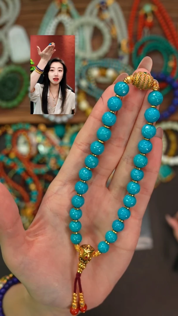 未镶嵌绿松石手串云遇见匠心品质回血