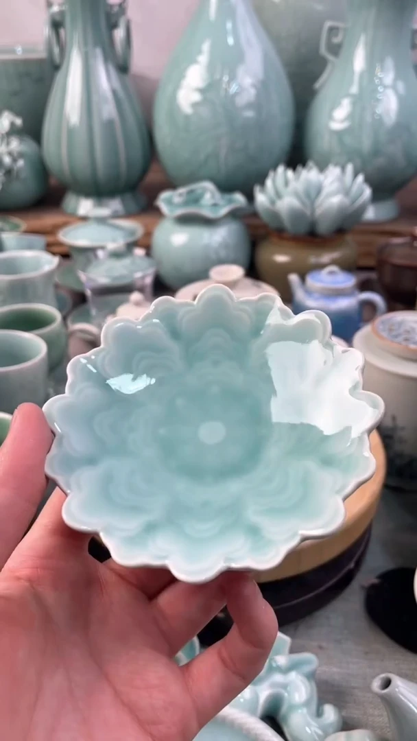 【闪购商品】特价福利 微瑕 慧仙青瓷