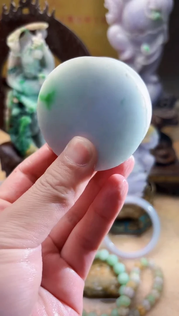 未镶嵌挂件翡翠A货张麦9244