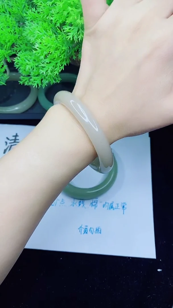未镶嵌手镯石英岩玉石英岩手镯拍一发一59