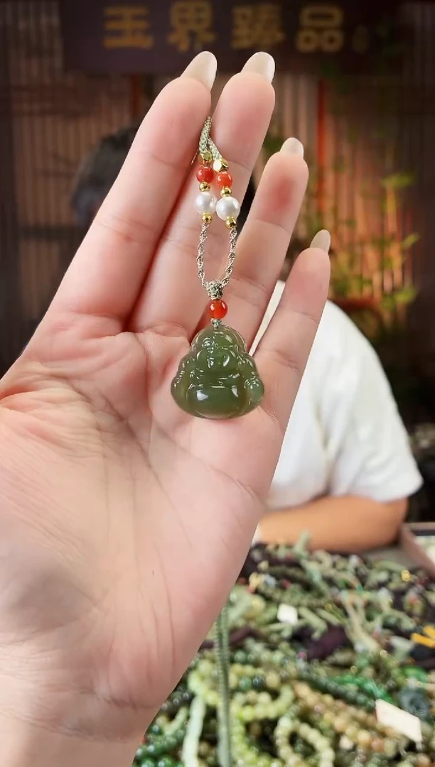 颈饰未镶嵌和田玉多样性发货拍一发一