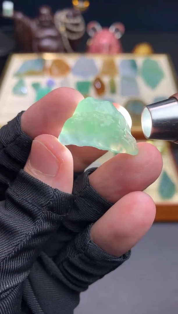 未镶嵌定制翡翠天然翡翠裸石（包工）