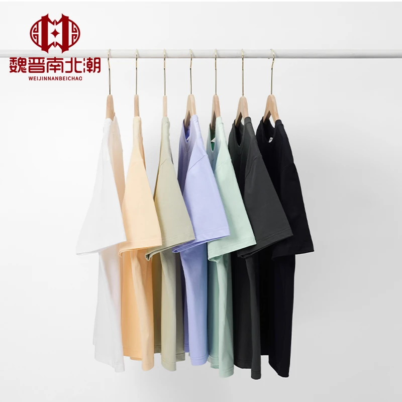 20D【重磅宽松短袖半袖300g】重磅纯棉短袖纯棉宽松重磅圆领t恤