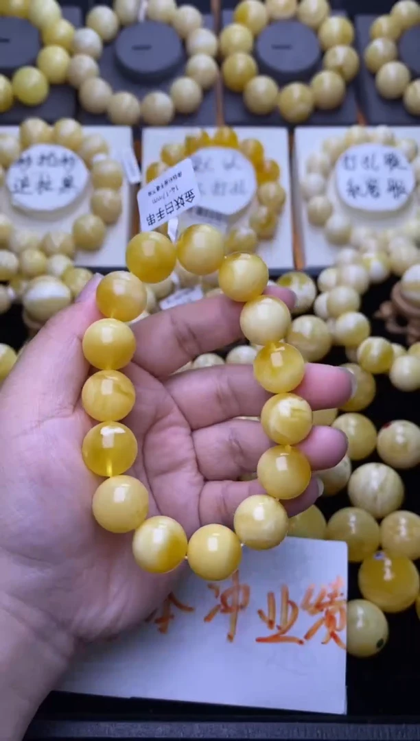 裸石琥珀未镶嵌大小姐珠宝严选75