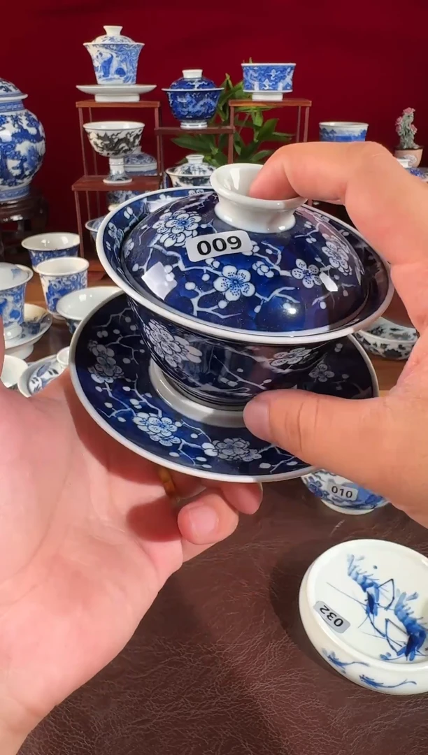不二说瓷纯手绘杯