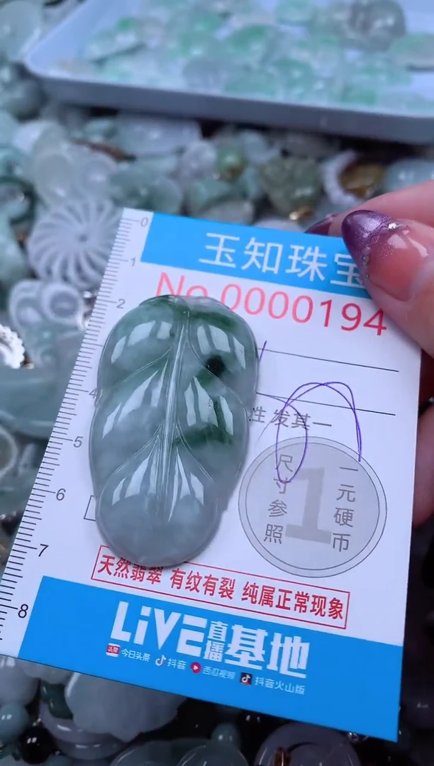 翡翠未镶嵌吊坠(不含链)194