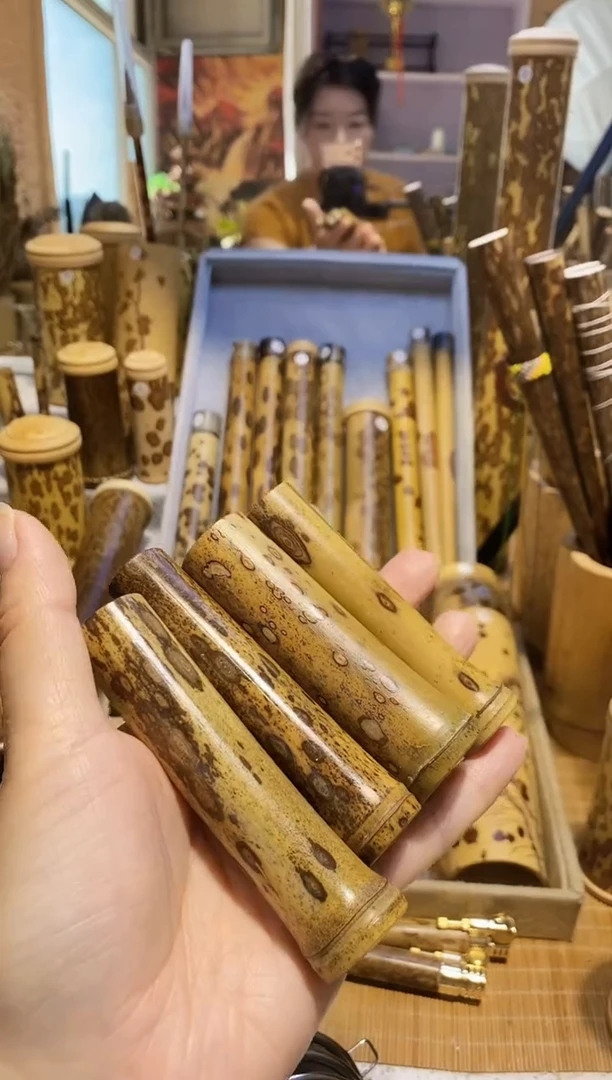 雅*梅鹿竹精品小原料筒4个