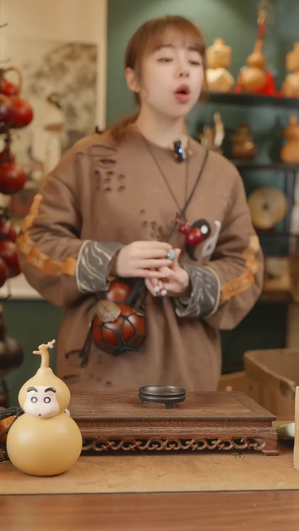 【闪购商品】98号精品天然大漆工艺防渗内胆酒葫芦~