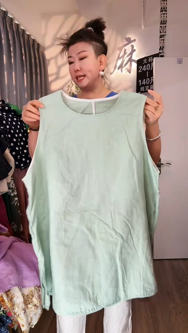 亚麻大码女装系列。